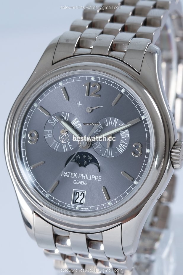 IMG_9086 Patek Philippe Annual Calendar Mens watch Unisex Automatic White gold 5146 1G-010 3