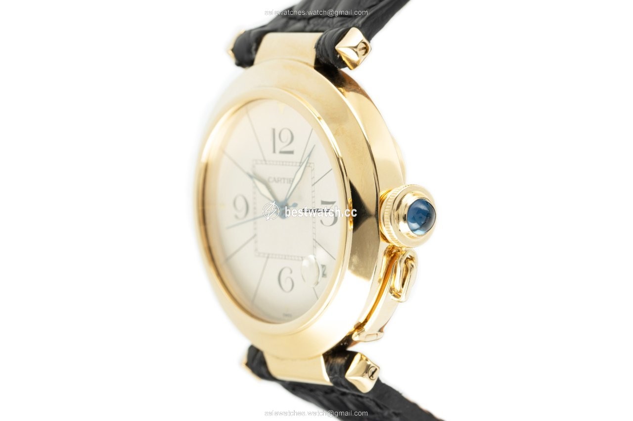 Cartier Pasha Mens watch Unisex Automatic Yellow gold 1990 3