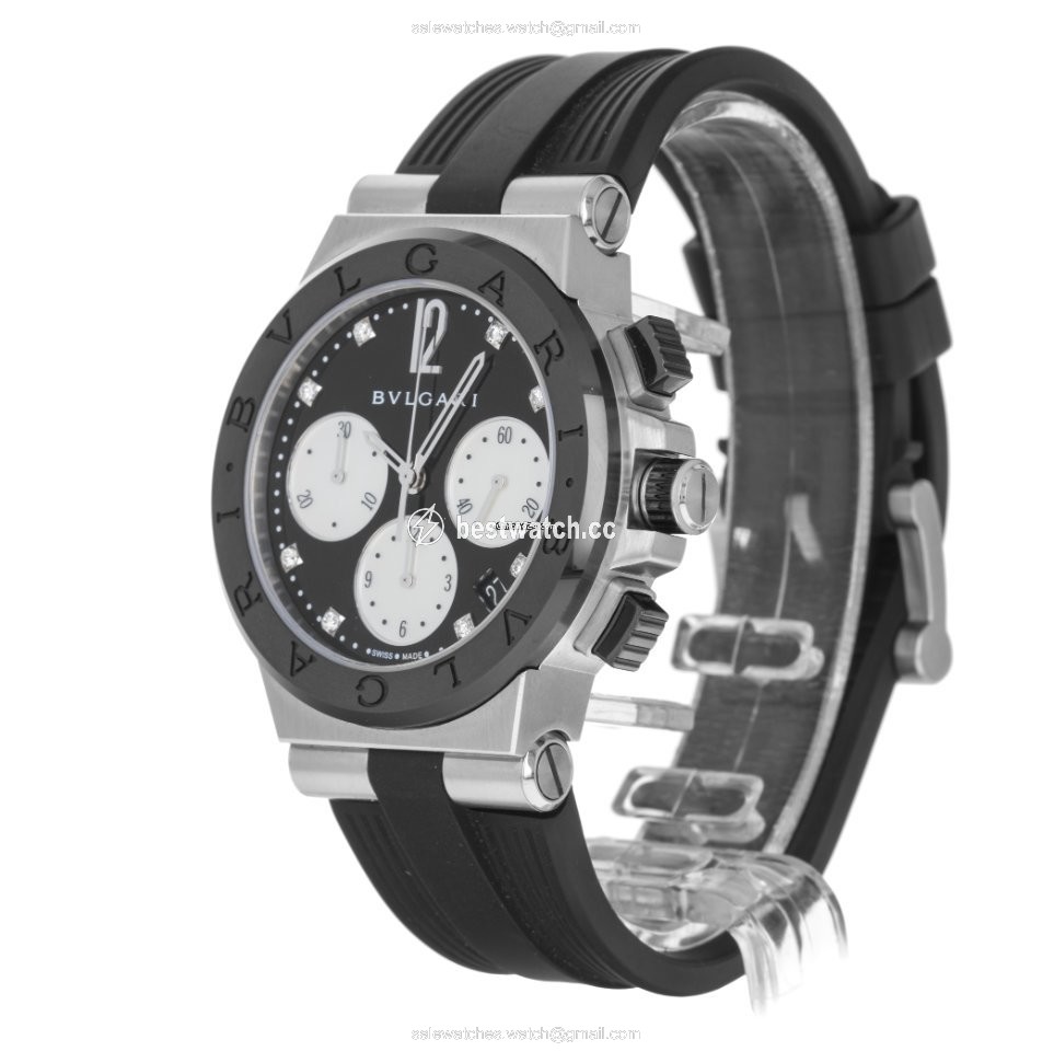 Bulgari Diagono Mens watch Unisex Automatic Steel DG 37 SC CH 3