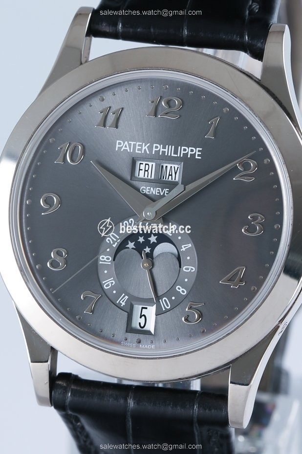 IMG_9086 Patek Philippe Annual Calendar Mens watch Unisex Automatic White gold 5396G-014 3