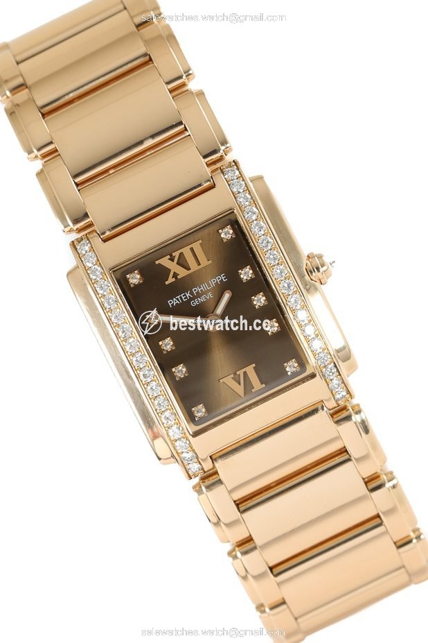 IMG_9086 Patek Philippe Twenty~4 Womens watch Quartz Rose gold 4910 11R-010 3