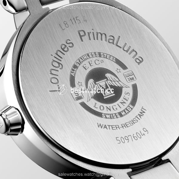 IMG_9086 Longines PrimaLuna Womens watch Quartz Steel L8.115.4.87.6 3