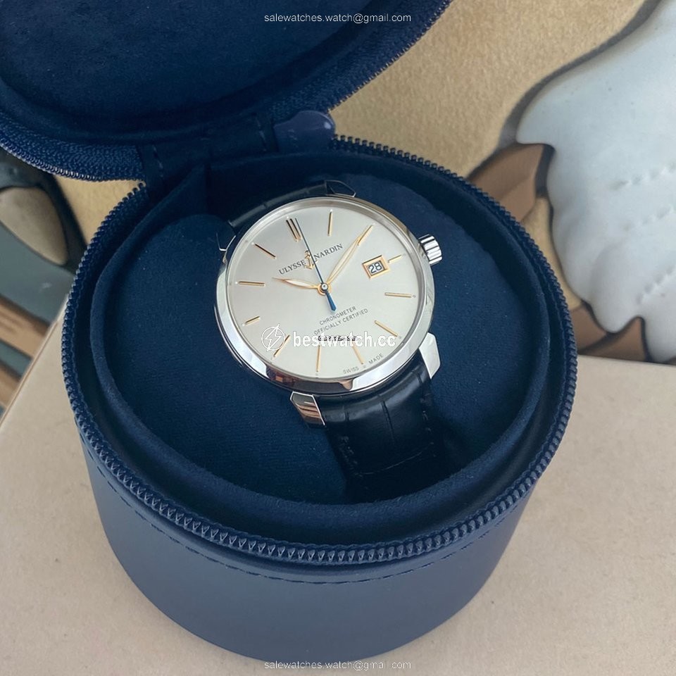 IMG_9086 Ulysse Nardin Classico Automatic Steel 8153.111 3