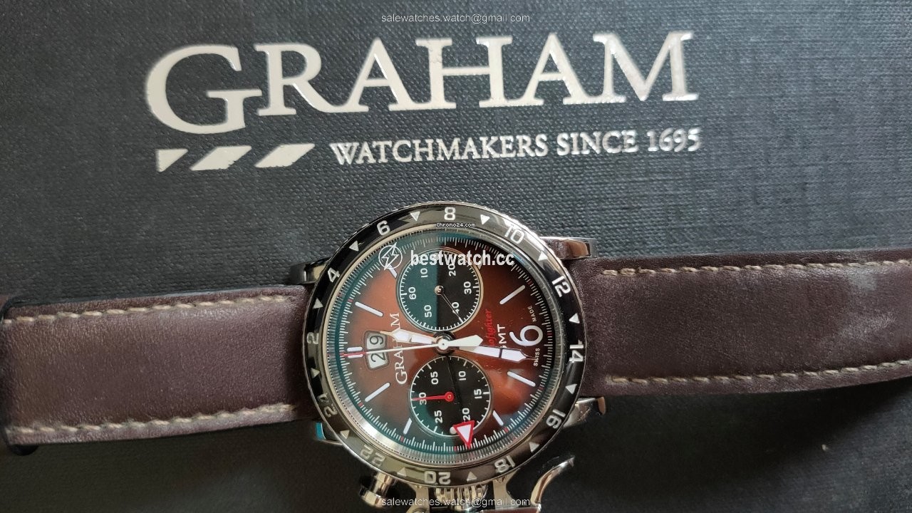 Graham Chronofighter Mens watch Unisex Automatic Steel 2CVBC.C01A 3