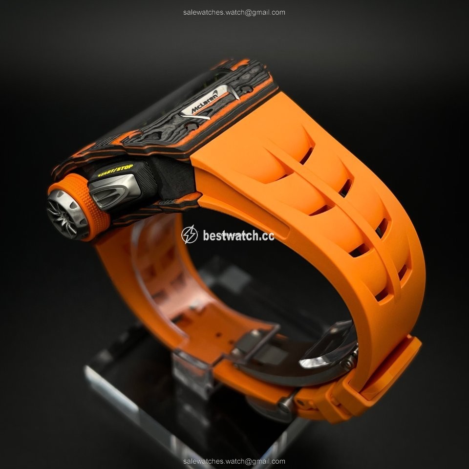 IMG_9086 Richard Mille RM 011 Mens watch Unisex Automatic Carbon RM 11-03 McLaren 3