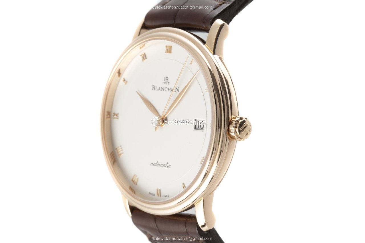 Blancpain Villeret Ultra-Slim Mens watch Unisex Automatic Red gold 6223-3642-55A 3