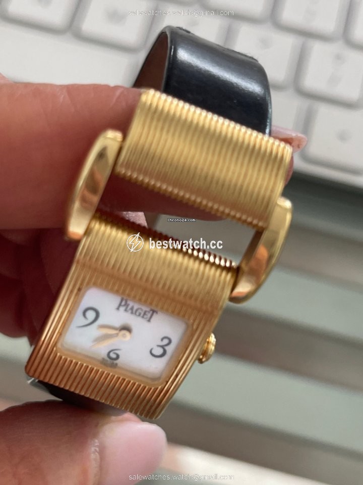 IMG_9086 Piaget Protocole Womens watch Quartz Yellow gold 5221 3