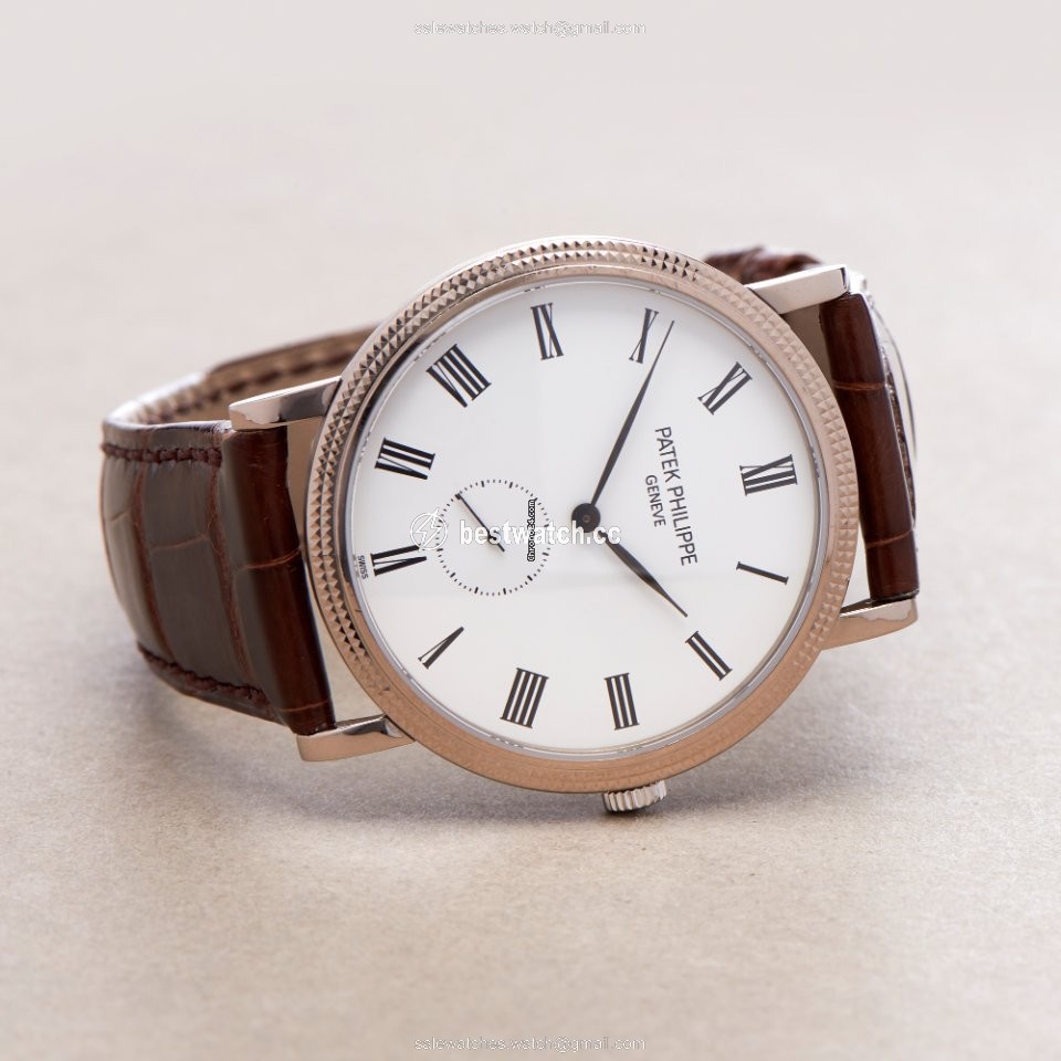 IMG_9086 Patek Philippe Calatrava Mens watch Unisex Manual winding White gold 5119G-001 3