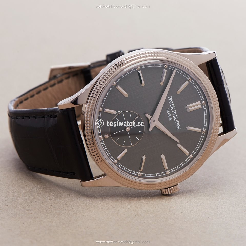 Patek Philippe Calatrava Mens watch Unisex Manual winding White gold 6119G-001 3
