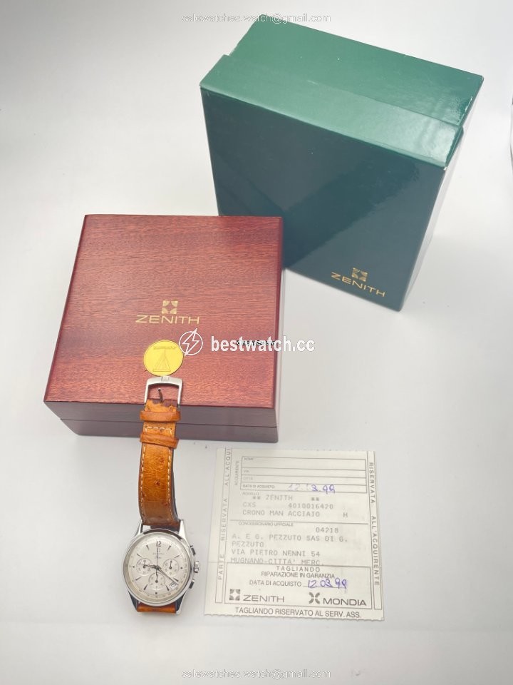 Zenith El Primero Chronograph Manual winding Steel 90 01-0010.420 3