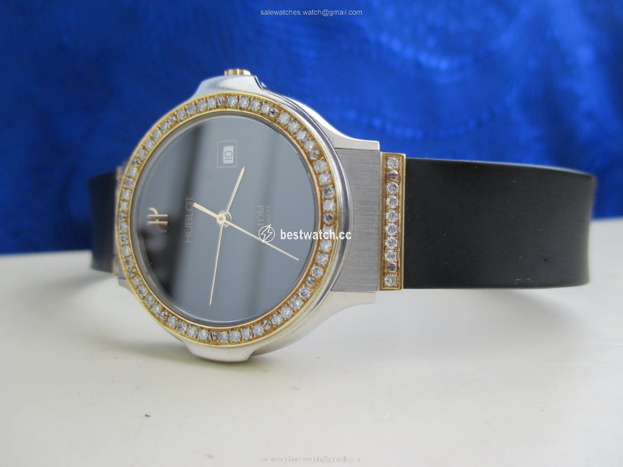 IMG_9086 Hublot Classic Mens watch Unisex Quartz Gold Steel 1401.2 3