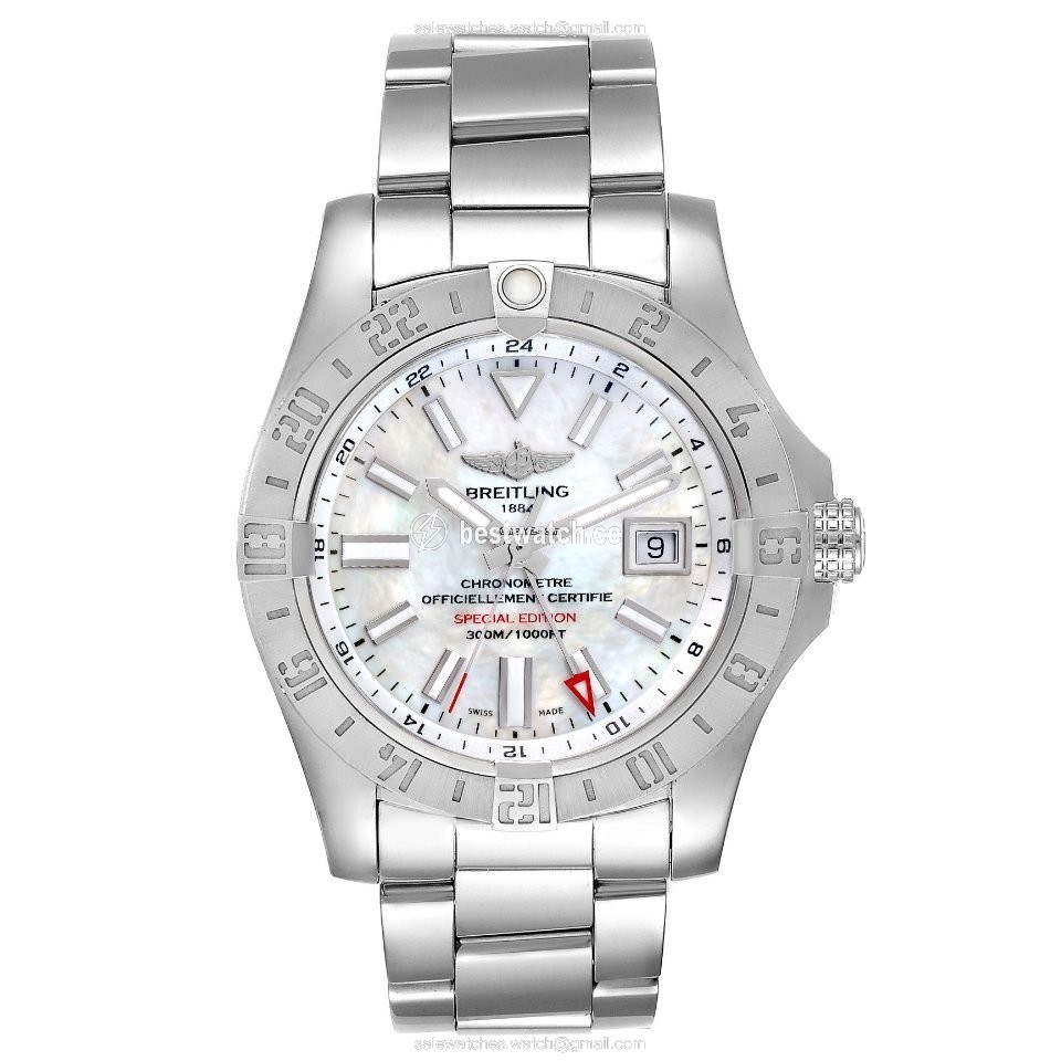 IMG_9086 Breitling Avenger II GMT Mens watch Unisex Automatic Steel A3239011-C872-170A 3