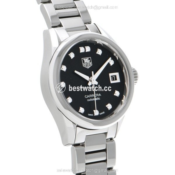 IMG_9086 TAG Heuer Carrera Lady Womens watch Quartz Steel WAR2413.BA0770 3