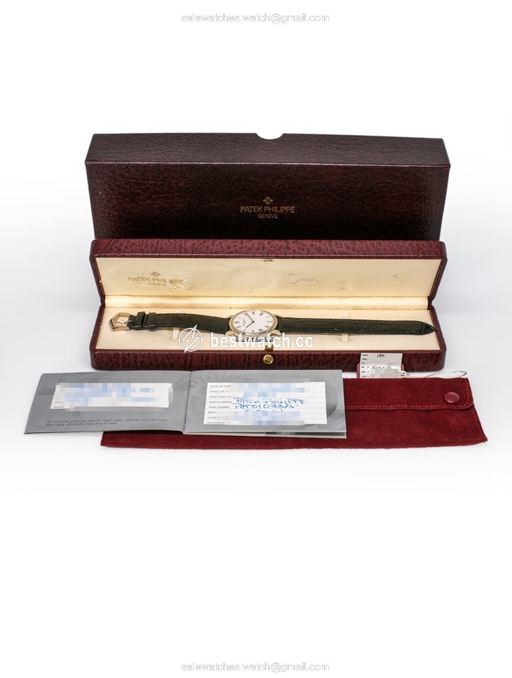 IMG_9086 Patek Philippe Calatrava Mens watch Unisex Automatic White gold 5120G 3