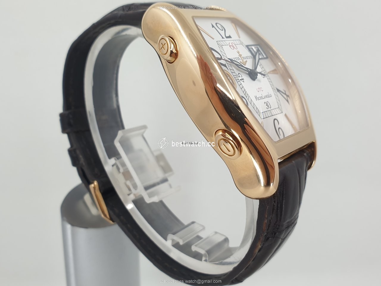 IMG_9086 Ulysse Nardin Michelangelo Mens watch Unisex Automatic Rose gold 226-68 3