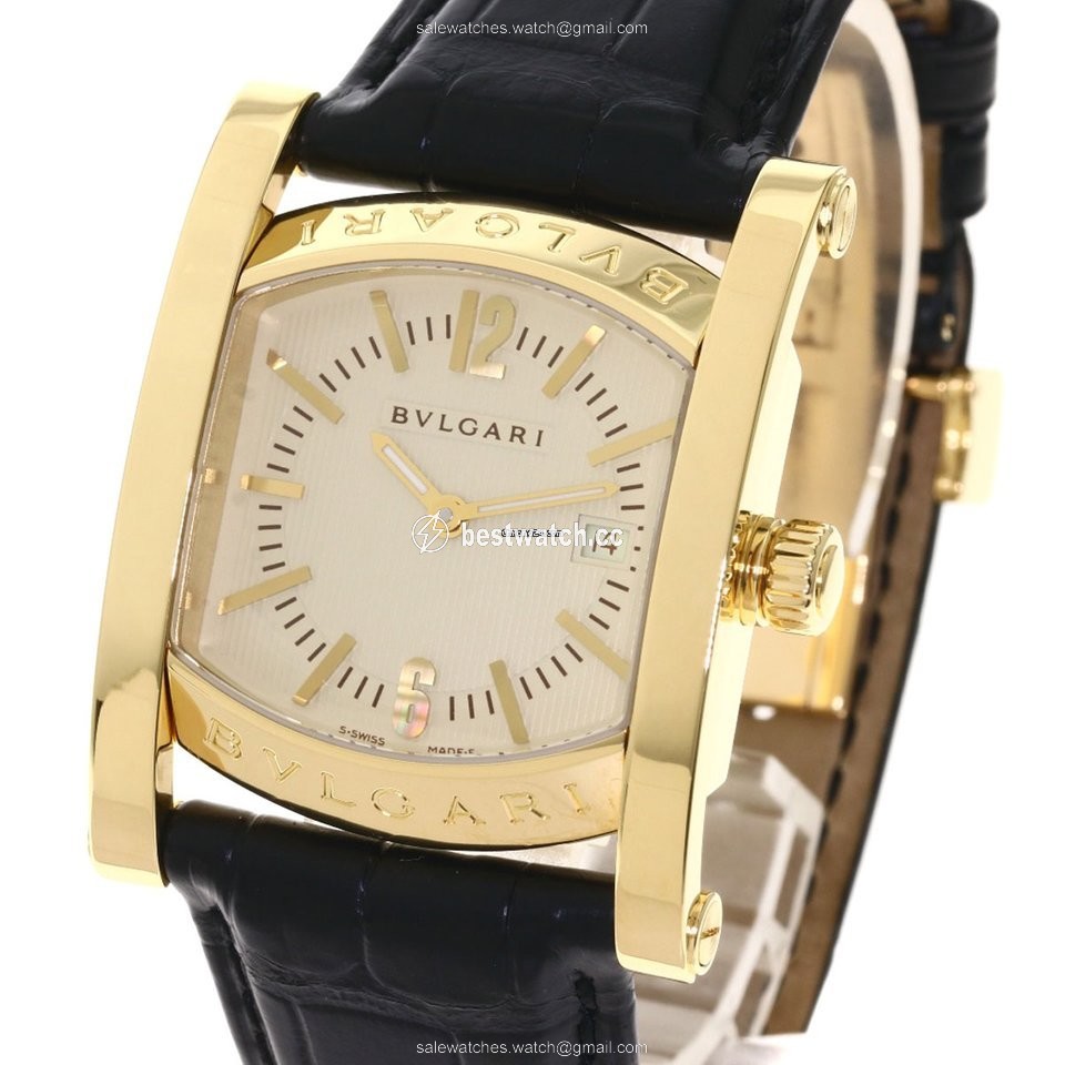 Bulgari Assioma Womens watch Quartz Yellow gold AA39G 3