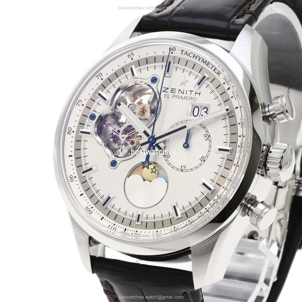 IMG_9086 Zenith El Primero Mens watch Unisex Automatic Steel 03.2160.4047 3