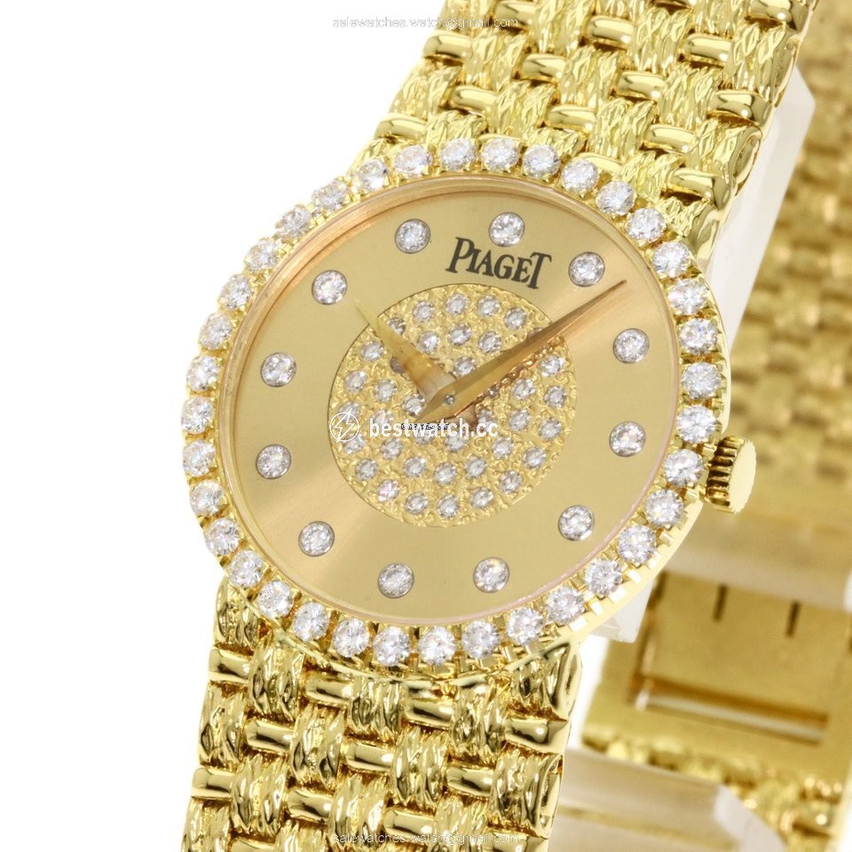 IMG_9086 Piaget Womens watch Manual winding Yellow gold 9706D23 3