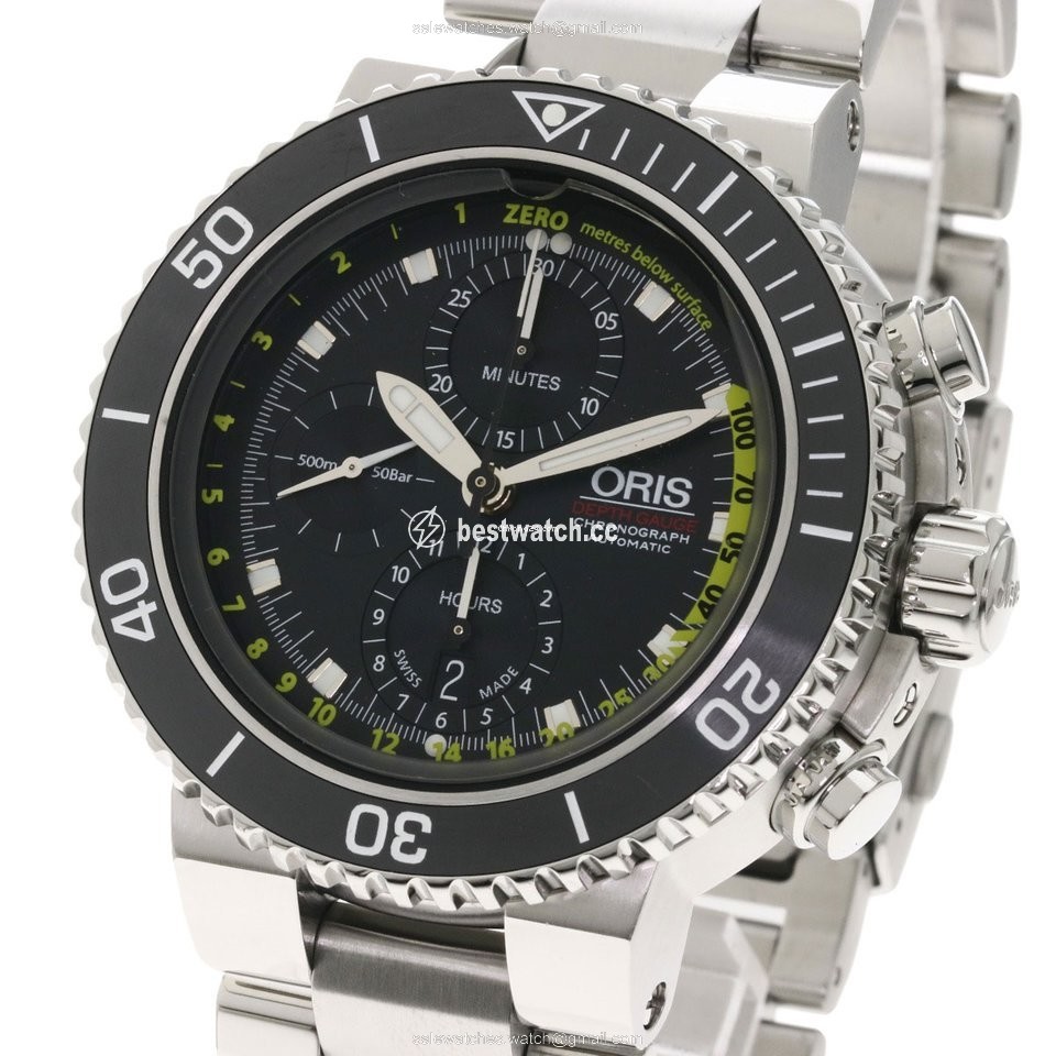 IMG_9086 Oris Aquis Depth Gauge Mens watch Unisex Automatic Steel 01.774.7708.4154 3