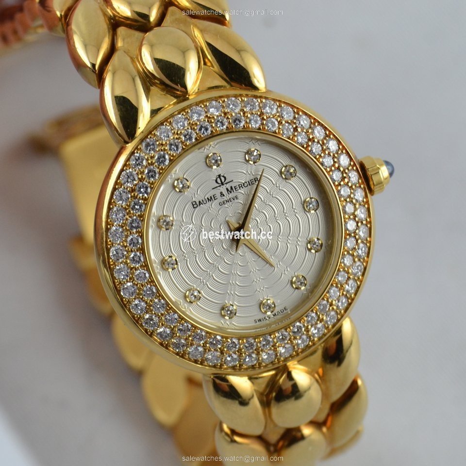 Baume & Mercier Womens watch Quartz Yellow gold MV035053 3