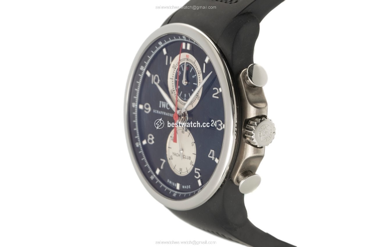 IMG_9086 IWC Portuguese Yacht Club Chronograph Mens watch Unisex Automatic Steel IW390208 3