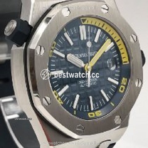 IMG_9086 Audemars Piguet Royal Oak Offshore Diver Mens watch Unisex Automatic Steel 15710ST.OO.A027CA.01 3