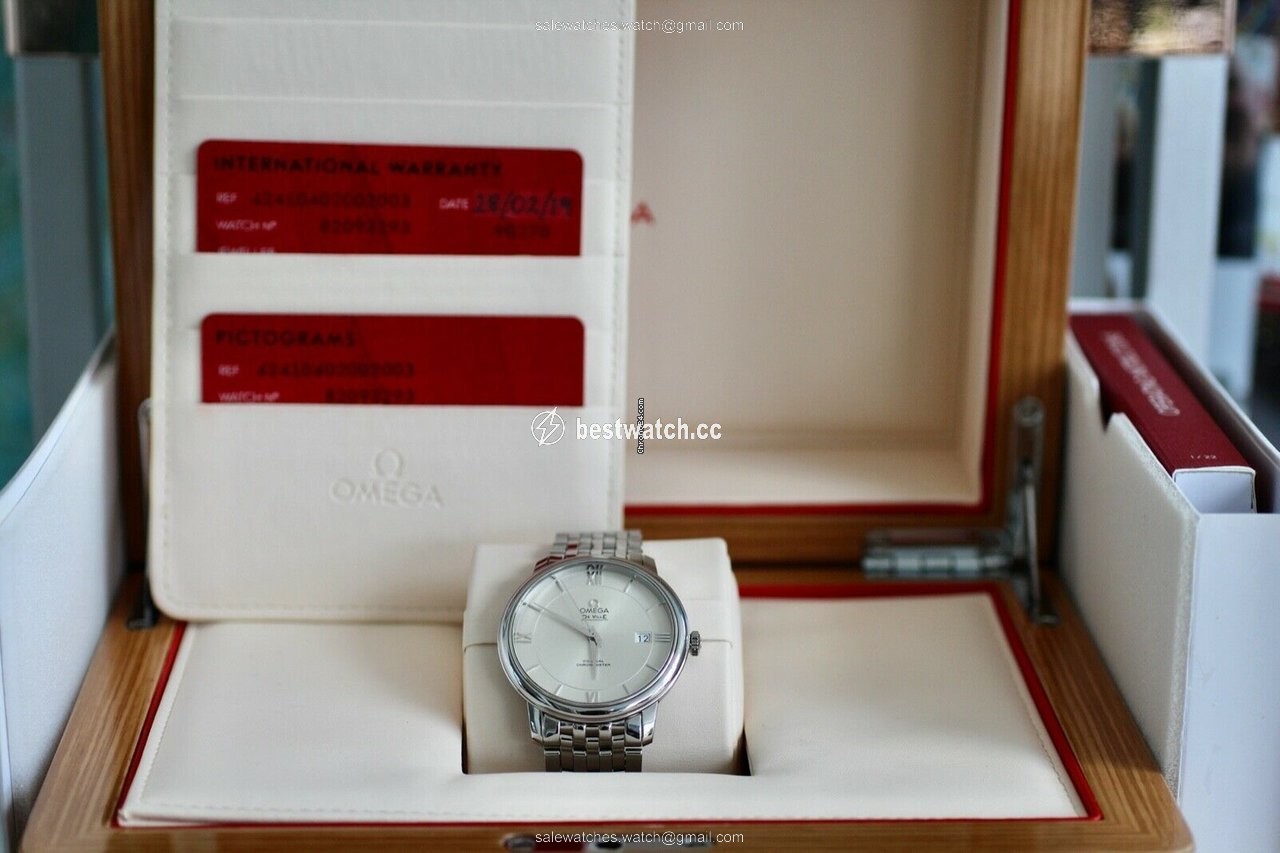 Omega De Ville Prestige Mens watch Unisex Automatic Steel 424.10.40.20.02.003 3