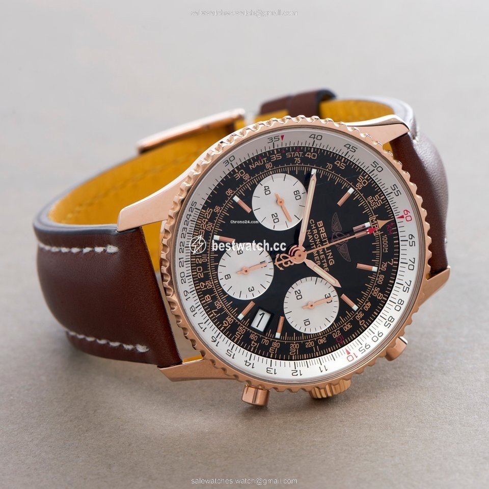 IMG_9086 Breitling Navitimer Mens watch Unisex Automatic Rose gold R23322 3