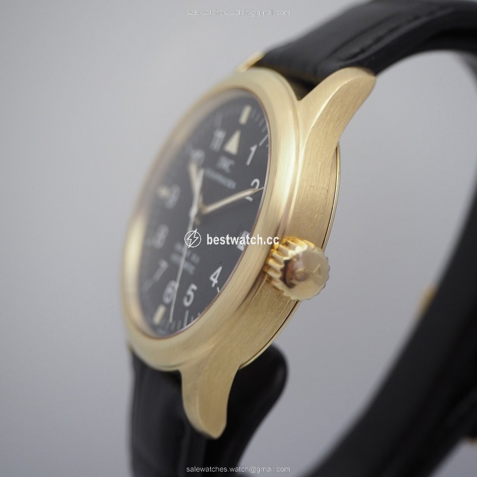 IMG_9086 IWC Pilot Mark Mens watch Unisex Automatic Yellow gold IW 3241 3