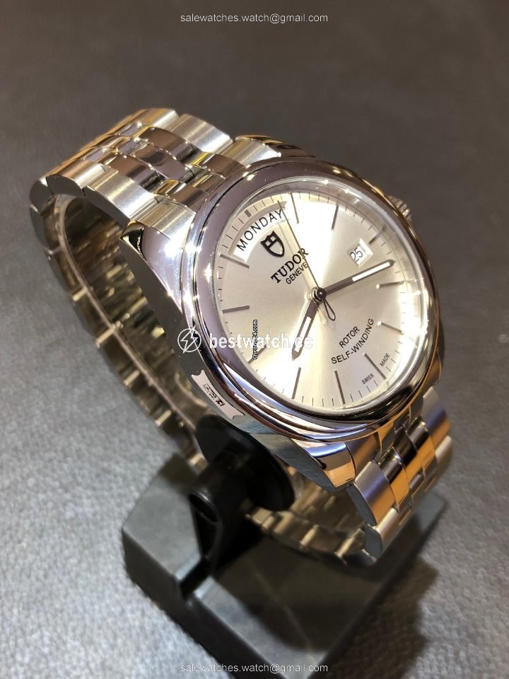 IMG_9086 Tudor Glamour Date-Day Mens watch Unisex Automatic Steel M56000-0005 3
