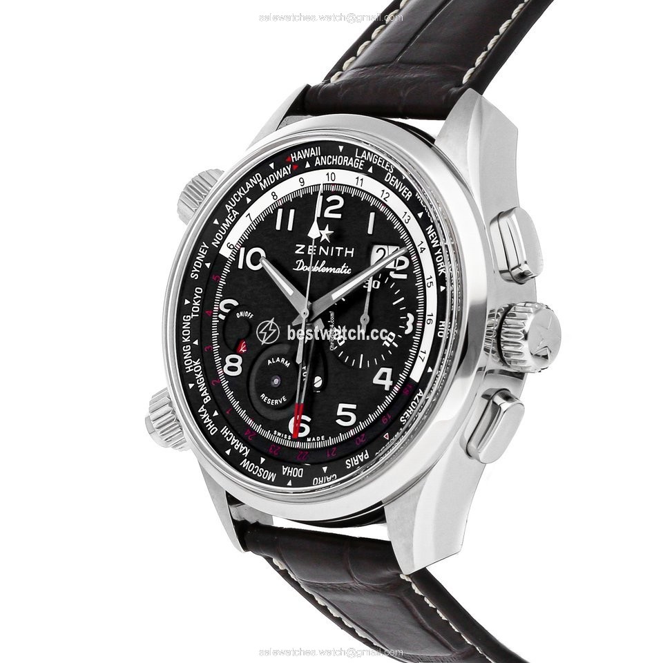 IMG_9086 Zenith El Primero Doublematic Mens watch Unisex Automatic Steel 03.2400.4046 21.C721 3