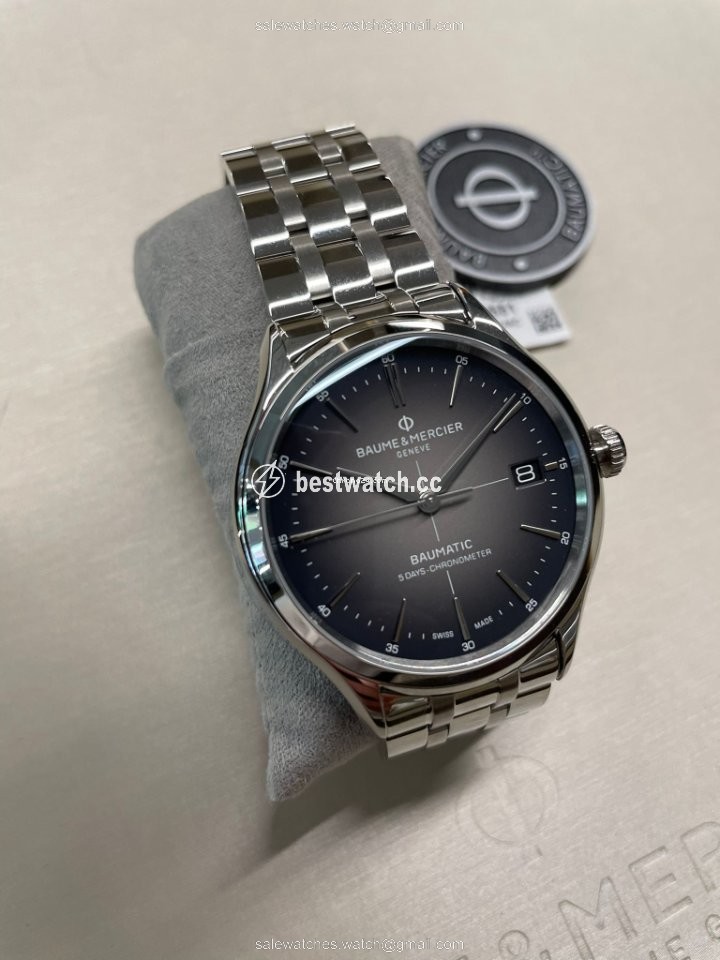 IMG_9086 Baume & Mercier Clifton Mens watch Unisex Automatic Steel M0A10551 3