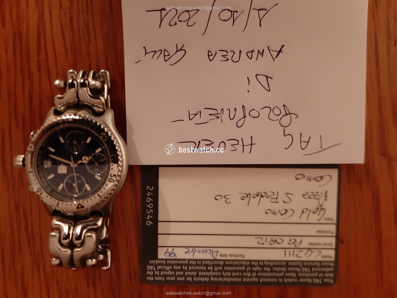 TAG Heuer Link Quartz Mens watch Unisex Automatic Steel CG2111 3