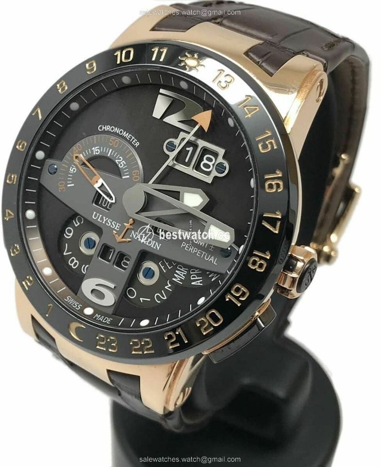 IMG_9086 Ulysse Nardin El Toro Black Toro Mens watch Unisex Automatic Rose gold 323-00 3