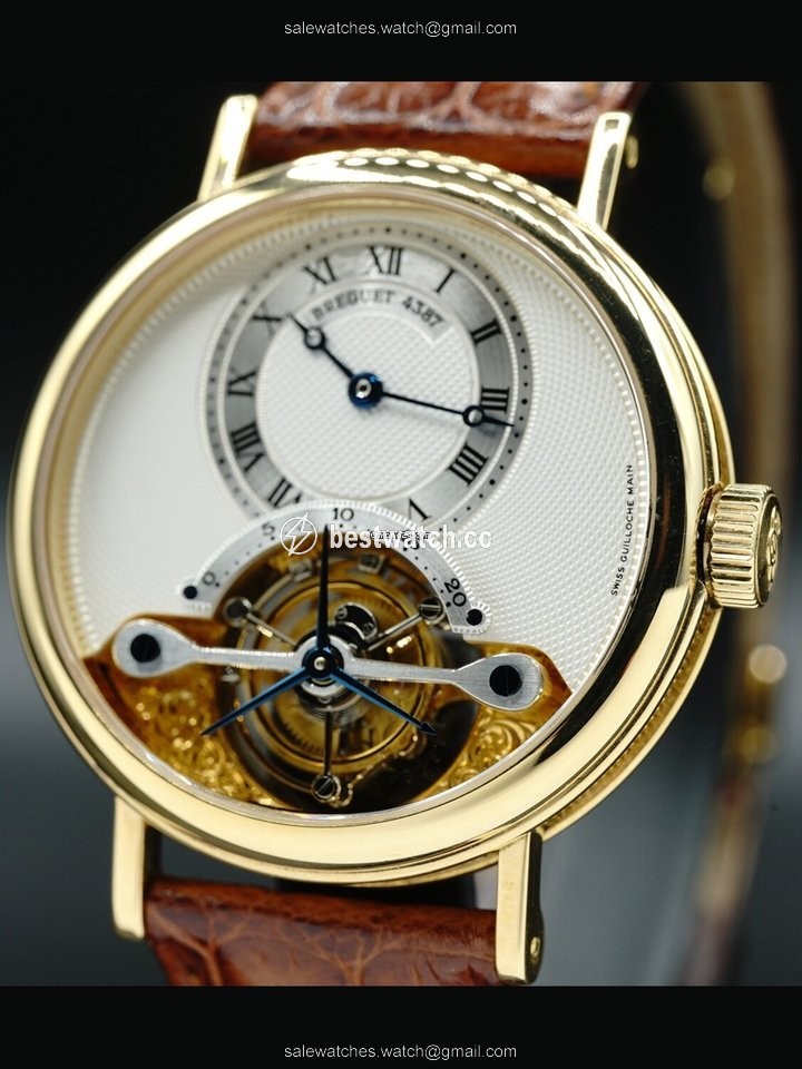 IMG_9086 Breguet Classique Complications Mens watch Unisex Manual winding Yellow gold 3357BA 3