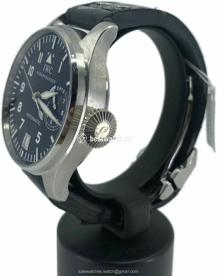 IMG_9086 IWC Big Pilot Mens watch Unisex Automatic Platinum IW5002-03 3
