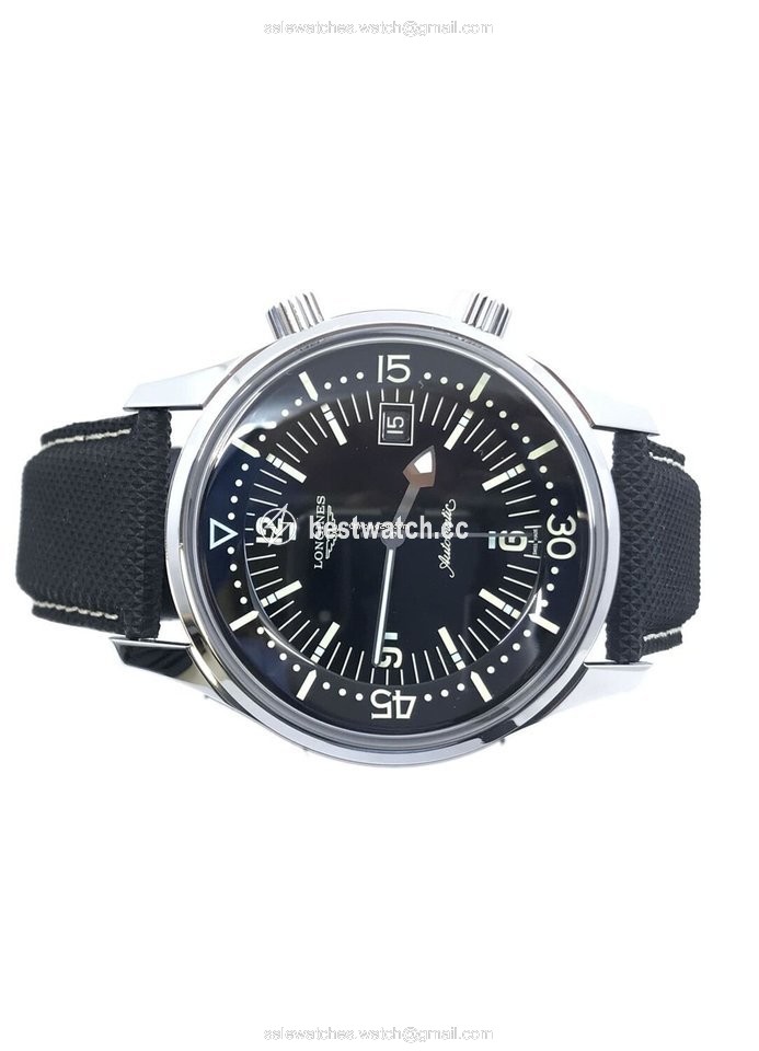 IMG_9086 Longines Legend Diver Mens watch Unisex Automatic Steel L3.774.4.50.9 3