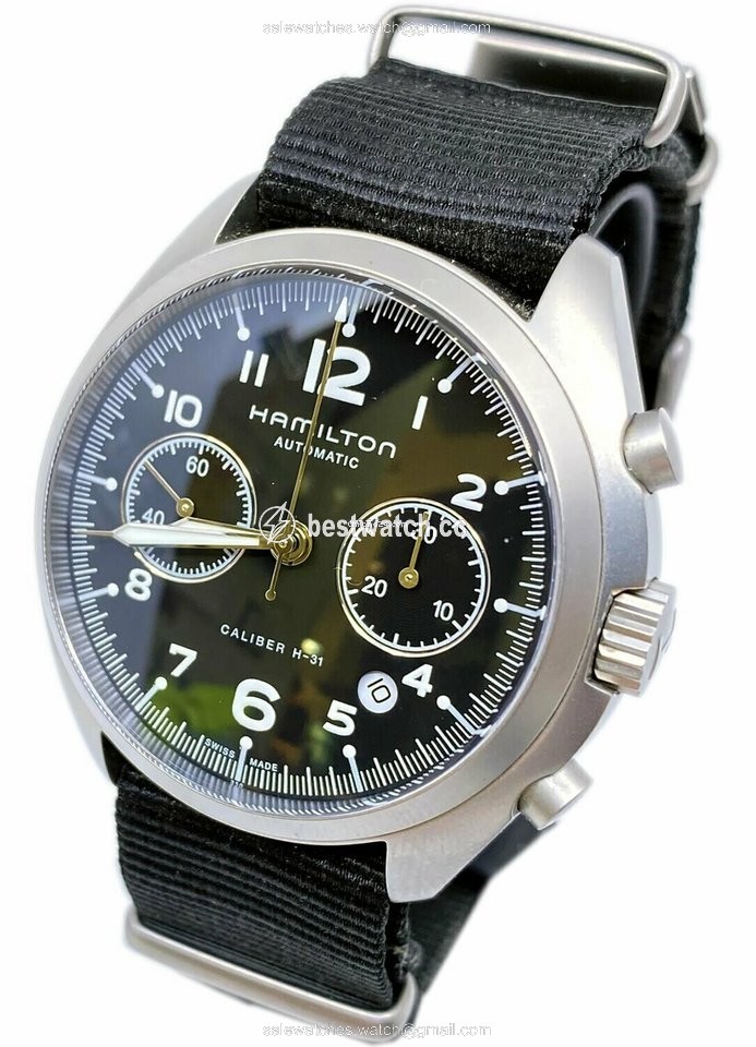 Hamilton Khaki Pilot Pioneer Mens watch Unisex Automatic Steel H76456435 3