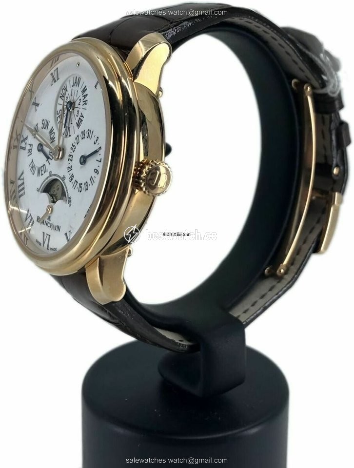 IMG_9086 Blancpain Villeret Mens watch Unisex Automatic Red gold 6659-3631-55B 3