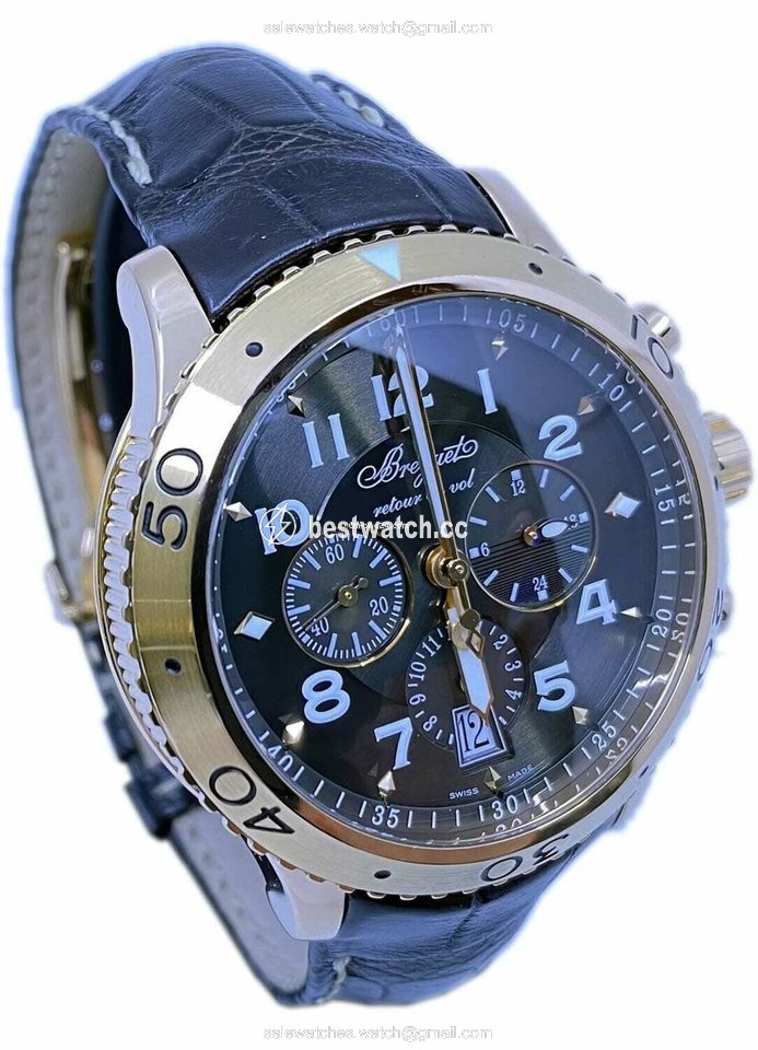 IMG_9086 Breguet Type XX - XXI - XXII Mens watch Unisex Automatic Rose gold XXI 3810 3
