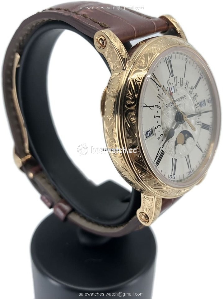 Patek Philippe Perpetual Calendar Mens watch Unisex Automatic Rose gold 5160R-001 3