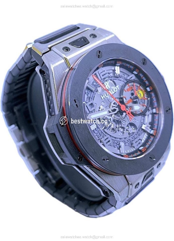 Hublot Big Bang Ferrari Mens watch Unisex Automatic Titanium 401.NM.0123.NM 3