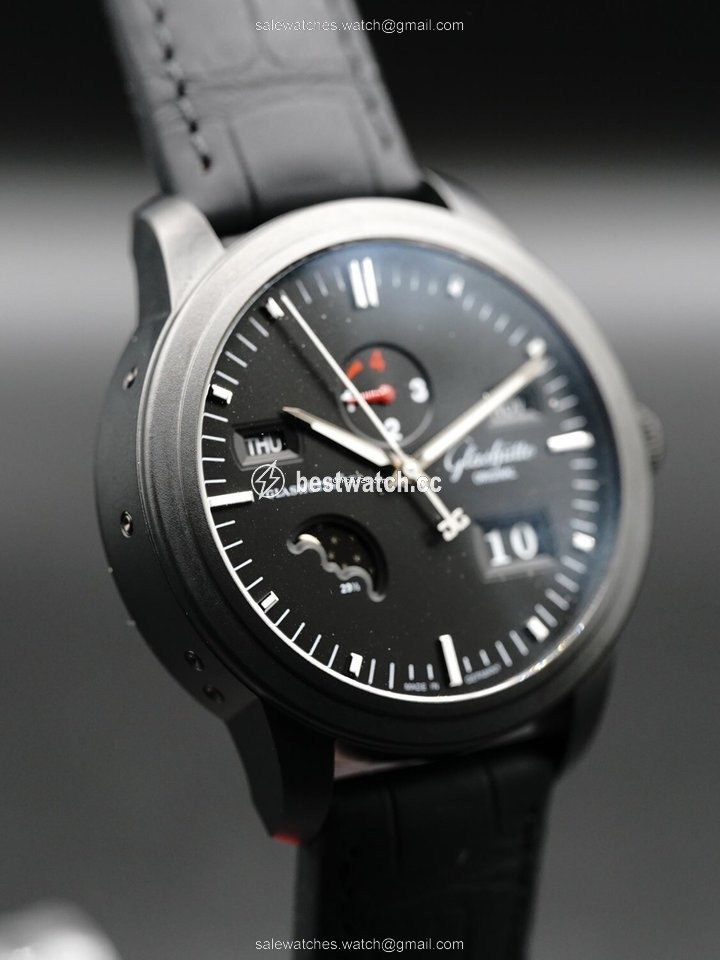 IMG_9086 Glashutte Original Senator Navigator Perpetual Calendar Mens watch Unisex Automatic Ceramic 100-07-06-06-04 3