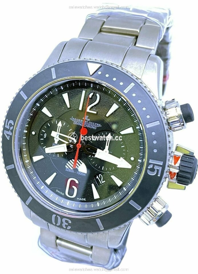 IMG_9086 Jaeger-LeCoultre Master Compressor Diving Chronograph GMT Navy SEALs Mens watch Unisex Automatic Titanium Q178T670 3