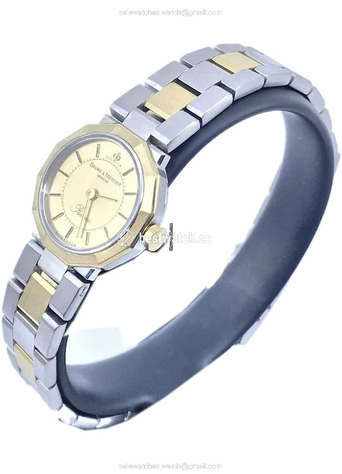 Baume & Mercier Womens watch Quartz Gold Steel 5220 SS 3