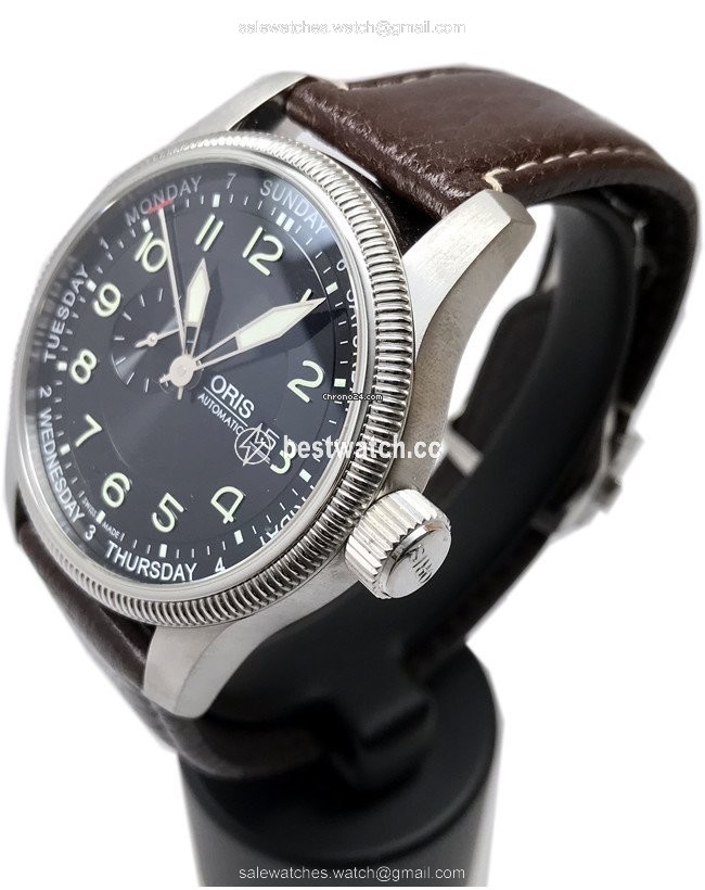 IMG_9086 Oris Big Crown Small Second Pointer Day Mens watch Unisex Automatic Steel 01-745-7688-4034-07-5-22-77FC 3