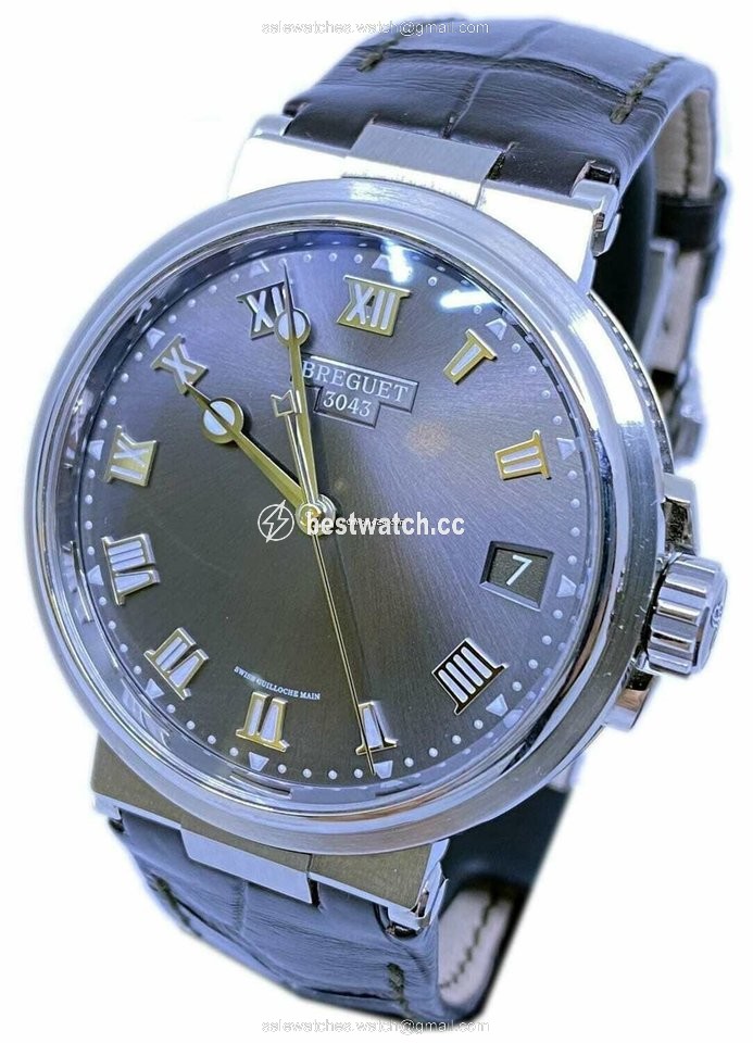 Breguet Marine Mens watch Unisex Automatic Titanium 5517TI 3
