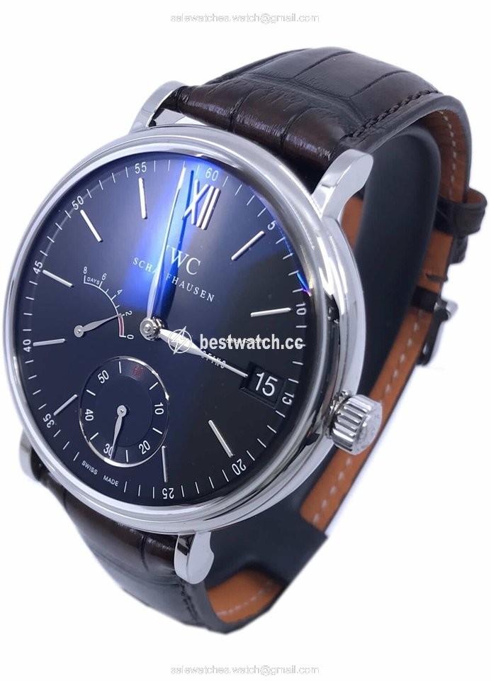 IMG_9086 IWC Portofino Hand-Wound Mens watch Unisex Manual winding Steel IW5101-02 3