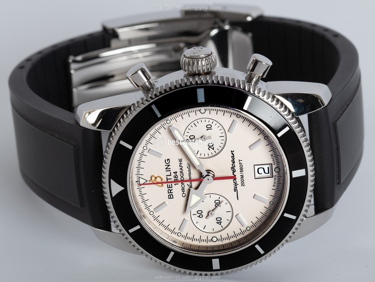 IMG_9086 Breitling Superocean Heritage Chronograph Mens watch Unisex Automatic Steel A2337024 G753 3