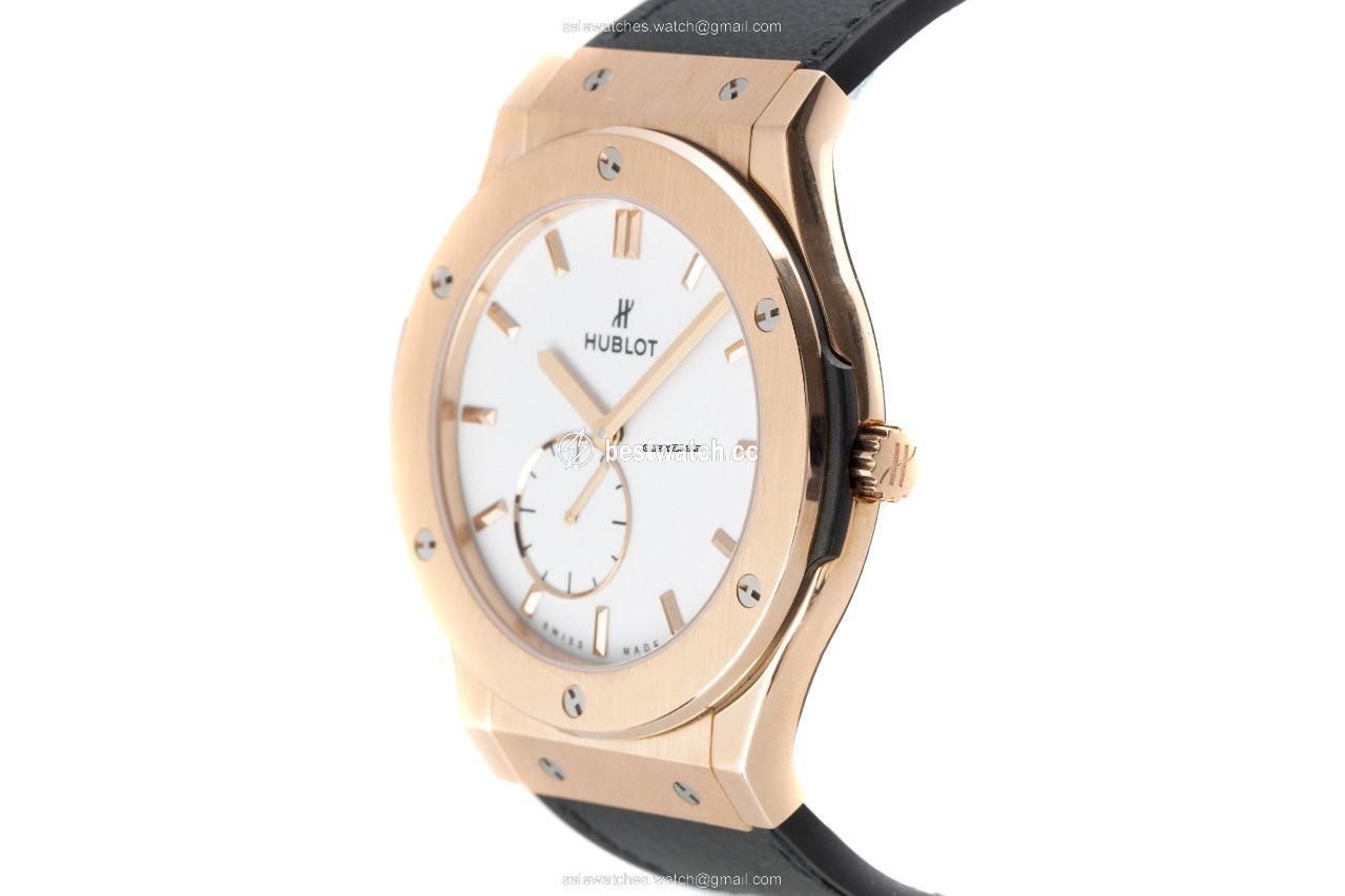 Hublot Classic Fusion Ultra-Thin Mens watch Unisex Manual winding Red gold 515.OX.2210.LR 3